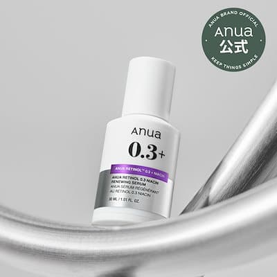 アヌアアヌア レチノール0.3 ナイアシンリニューイングセラム30ml